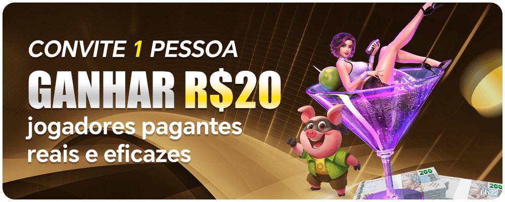 Bônus boas-vindas bb22 R$100